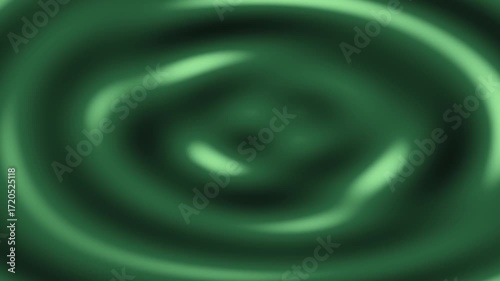 ragment shader generates a seamless ripple pattern with layered circular waves, creating a dynamic textile-like background. Using a natural green color palette.