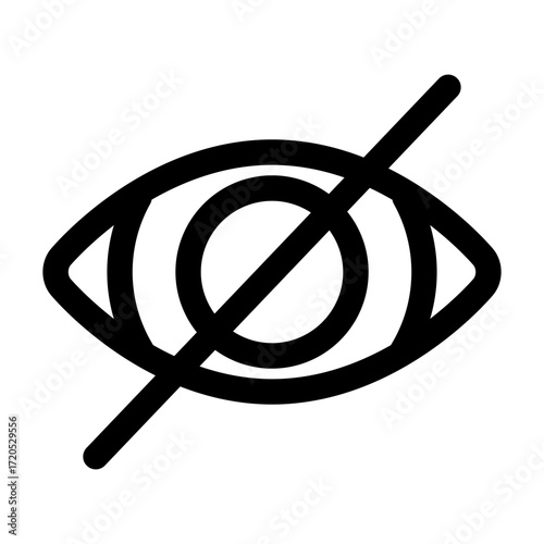 Hide icon