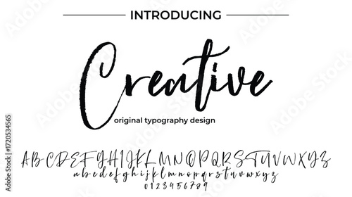Creative - Elegant Script Font for Smooth Handwritten Design and Creative Typography