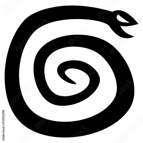 A big collection of Snake silhouette, Snake silhouette logo isolated on white background.
