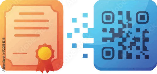 Secure your credentials with digital certificates and QR codes, safeguarding authenticity & elevating trust in document verification for tamper-proof validation