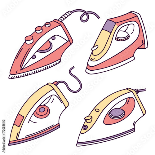 vector set of iron