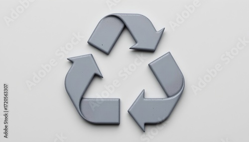 Wallpaper Mural Large Recycling Icon Minimalist Background Torontodigital.ca