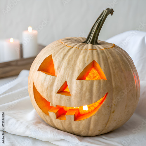 Jack o lantern pumpkin