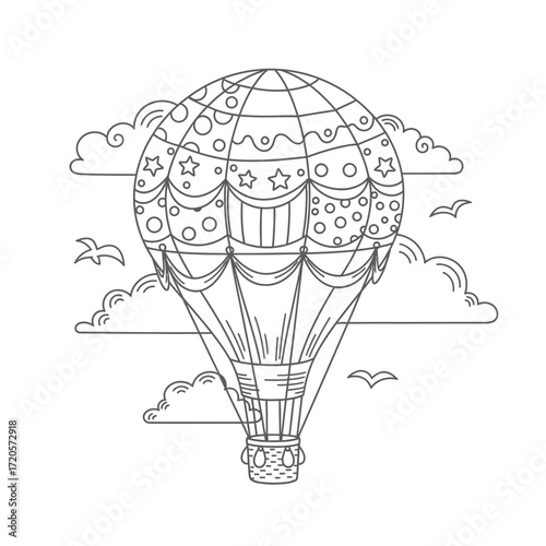 Stylized whisk illustration with intricate wire design and handle detail