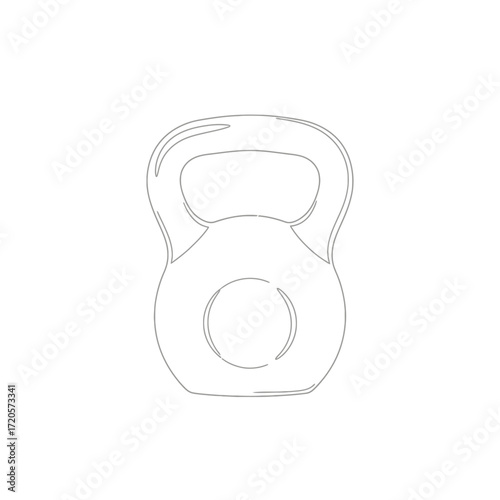 Stylized whisk illustration with elegant curves and smooth lines in rgb color