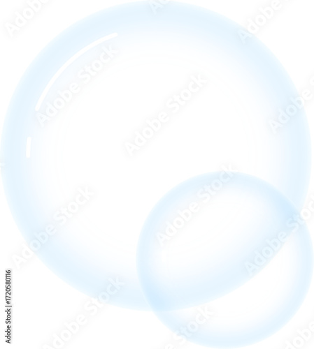 simple clear bubble element