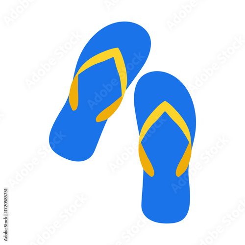 flip flop design icon vecktor