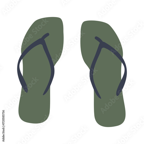 flip flop design icon vecktor