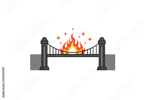 Burning Bridges Concept of Destruction Failure and Severing Ties