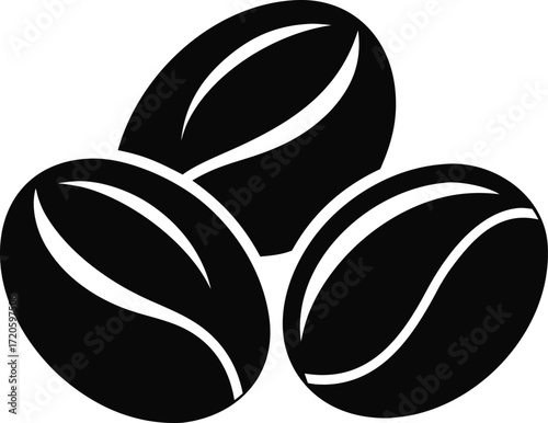 Roasted Coffee Beans Hand Drawn