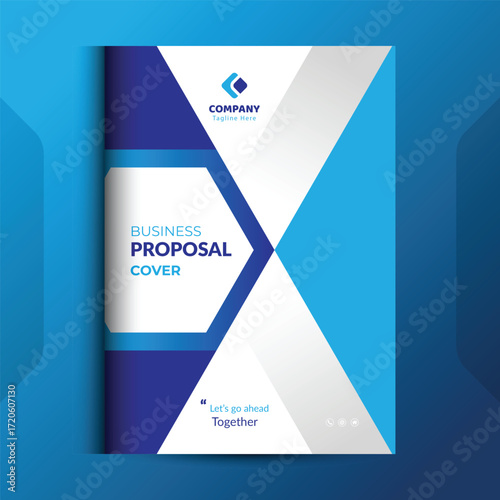 Wallpaper Mural Blue Proposal cover Design Template concepts are adept for corporate Business	
 Torontodigital.ca