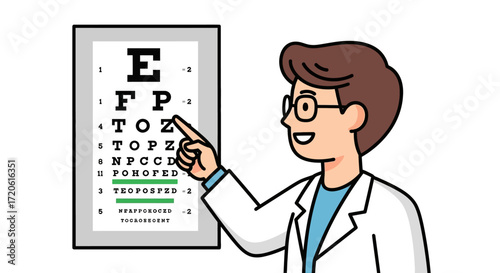 optician with glasses