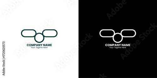simple wings logo for brand