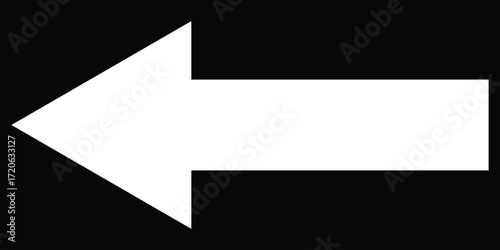 Long arrow icon. long arrow vector. flat style Arrow symbol. arrow on the background. vector illustration. eps 10