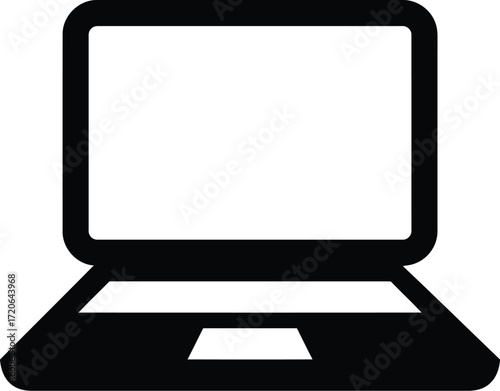 Digital Gateway: A sleek laptop, the modern portal to endless digital possibilities, its screen glowing with the potential of information, connection, and creation.