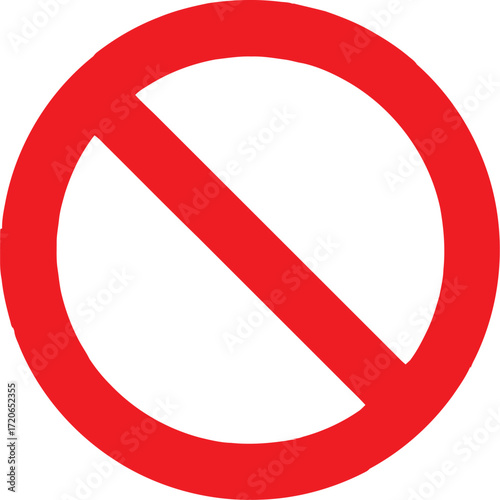 no image, prohibited sign
