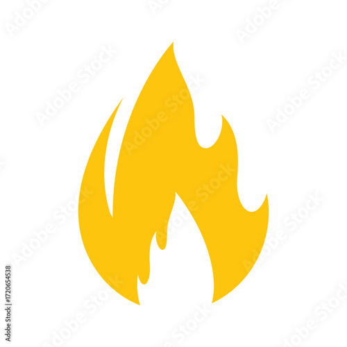 fire logo design burning and blazing