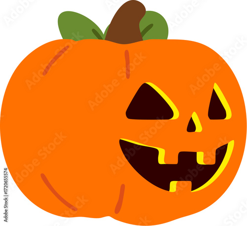 할로윈 호박 Halloween Pumpkin jack o lantern Illustration