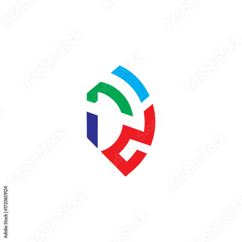 Creative Gradient Corporate Identity Design Symbol
