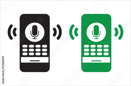 Wireless Talking Smartphone Vector