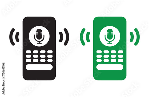 Smartphone Microphone Communication Symbol