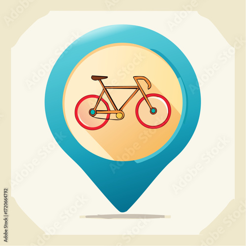 Cycling Location Pin  Find Your Next Bike Ride!