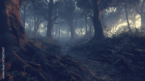Mystical Ancient Forest