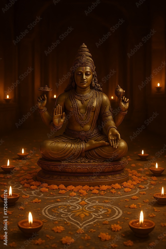 Fototapeta premium Diwali-Light of Hope 1