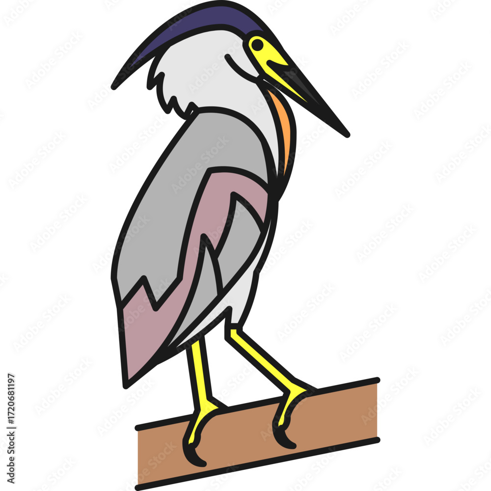 Obraz premium bird icon clipart avatar logotype isolated illustration