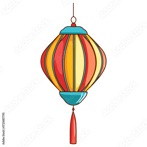 lantern, new year, vector, transparent background, festival, asia, lamp, light, street, vintage, night, streetlamp, cage, streetlight, decoration, celebration, isolated, ornament, decor, year, hang