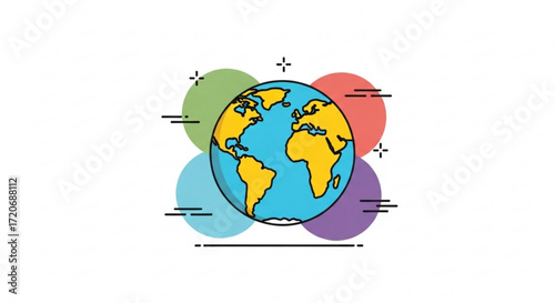 Download colorful wifi signal vector illustration for wireless internet connection and network connectivity usage