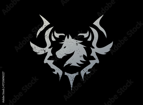 Fantasy Horse Emblem Tier Icon – Tribal Animal Crest Badge for RPG Ranking System, Esports Logo, Clan Emblem, Medieval Game UI, Adventure Quest Tier Step, Badge Design Asset