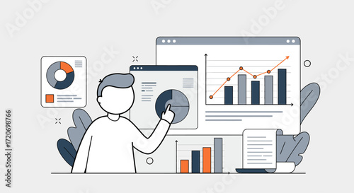 Business Growth Analysis and Financial Data Visualization