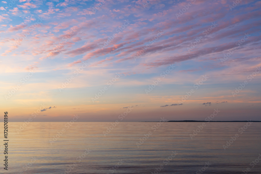 custom made wallpaper toronto digitalCloudscape over the water at dusk. viewed from Morwong Beach, Coochiemudlo Island, Queensland, Australia