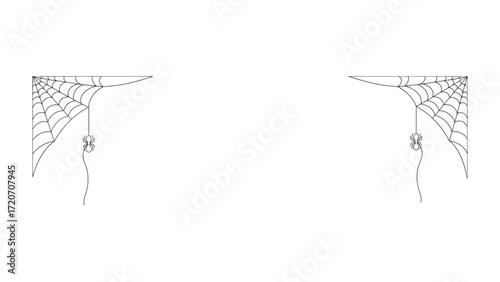 Spiderweb Corner: A delicate spider web adorns a corner, showcasing its intricate design and structure, evoking the mystery and artistry of nature.