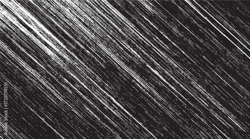 Grainy paper texture with subtle pencil effect and vintage noise in black and white. Rough texture noise  grain texture vector illustration dirt messy splash overlay and black and white Dust distress 