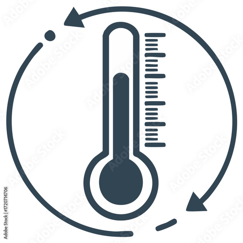 Temperature Control Cycle Temperature Changes and Fluctuations Heat Circle