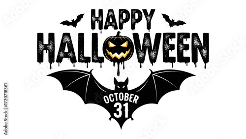 Spooky Happy Halloween: Spooky Happy Halloween. a festive and thrilling experience for celebration season.