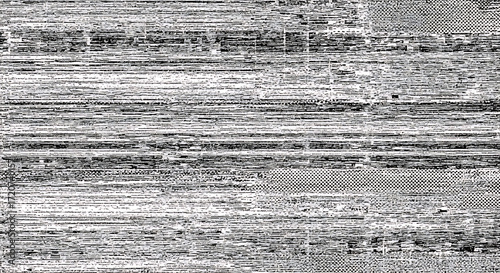 Monochrome Digital Glitch Texture Grunge Style for Creative Projects