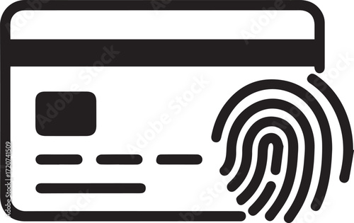 Secure your future with a fingerprint protected credit card, offering modern finance solutions and innovative banking technology for safer transactions