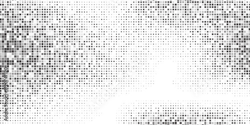 Vector wave halftone gradient background. Faded grit noise texture simple abstract