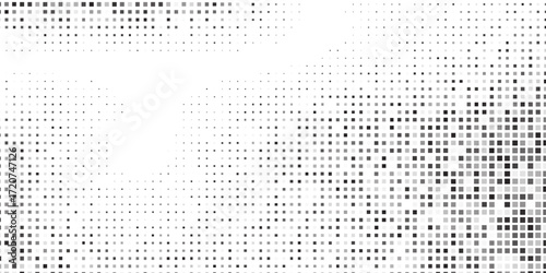Vector wave halftone gradient background. Faded grit noise texture simple