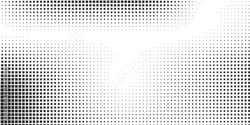 Modern wave halftone gradient background. Faded grit noise texture abstract simple design art
