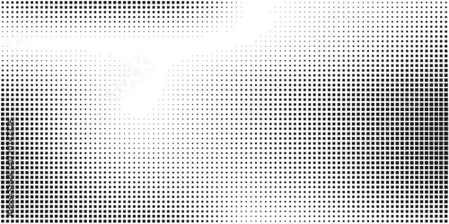Modern wave halftone gradient background. Faded grit noise texture abstract