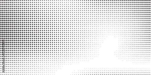 Modern wave halftone gradient background. Faded grit noise texture. White and black sand abstract