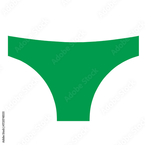vector illustration of a bikini