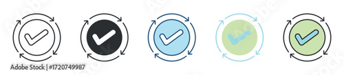 Consistency Icon Set Multiple Style Collection