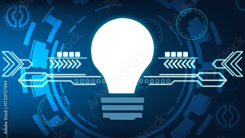 Creative Ideas and Innovation Circuit Board