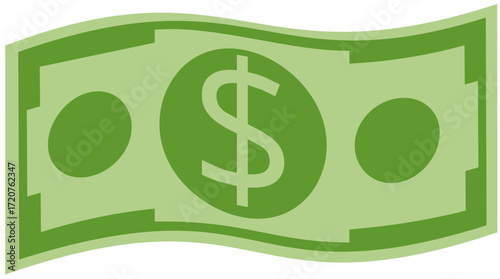 Dollar Money Vector Illustration